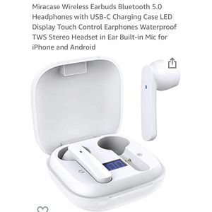 Miracase Wireless Earbuds BlueTooth 5.0